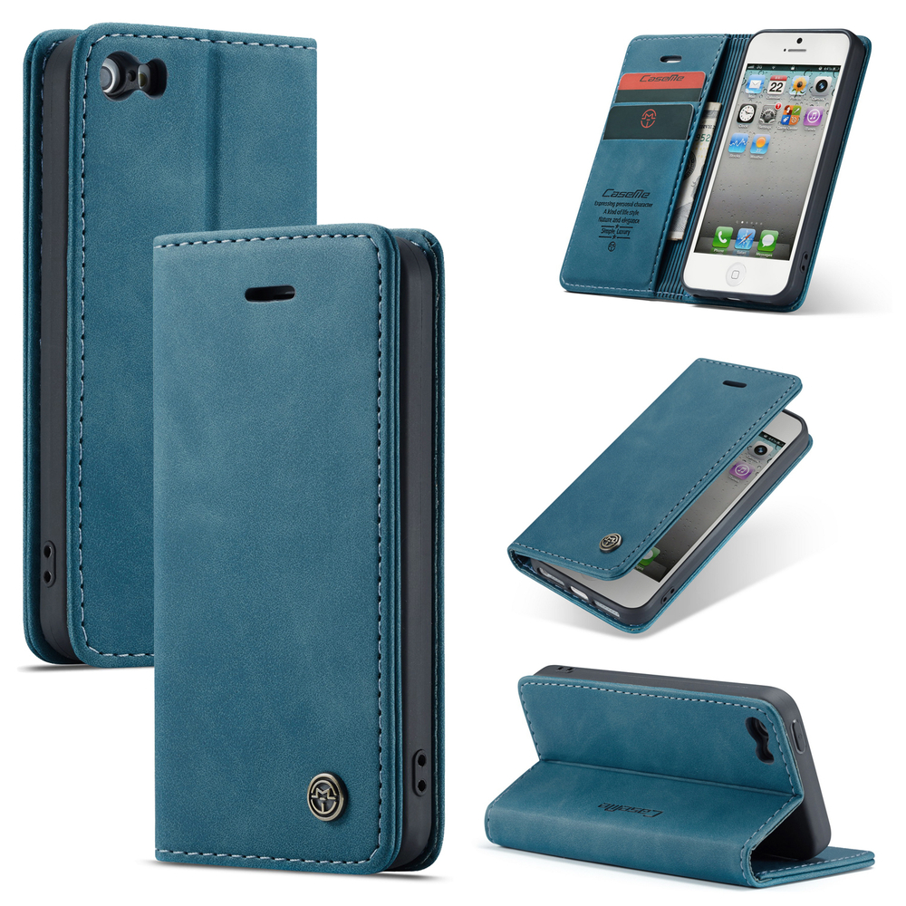 Чехол-книжка CaseMe Matte iPhone 5 / 5S / SE