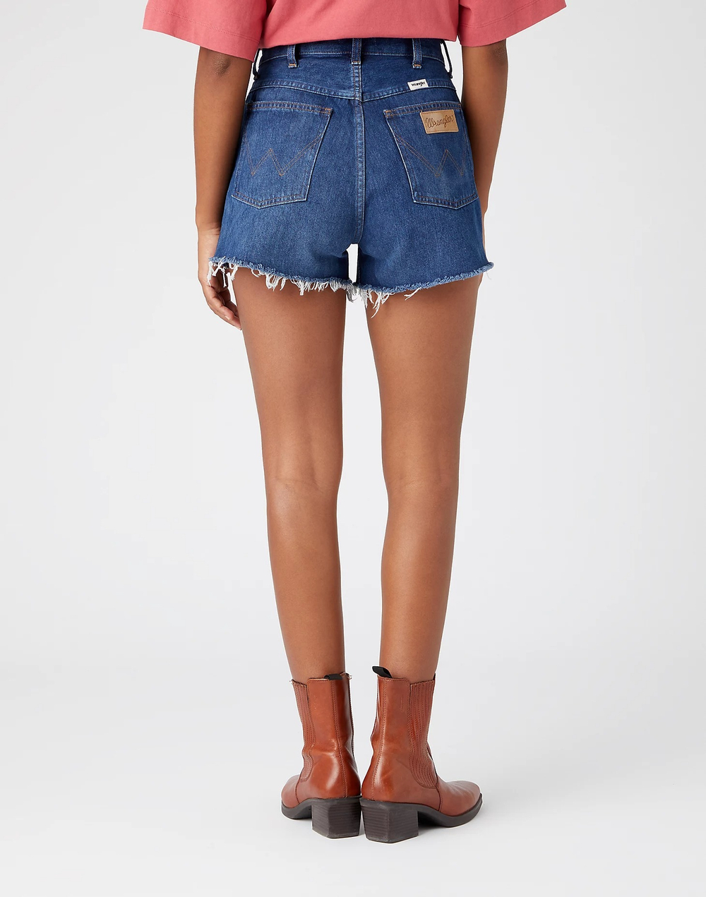 Шорты джинсовые женские WRANGLER HIGH RISE FESTIVAL S