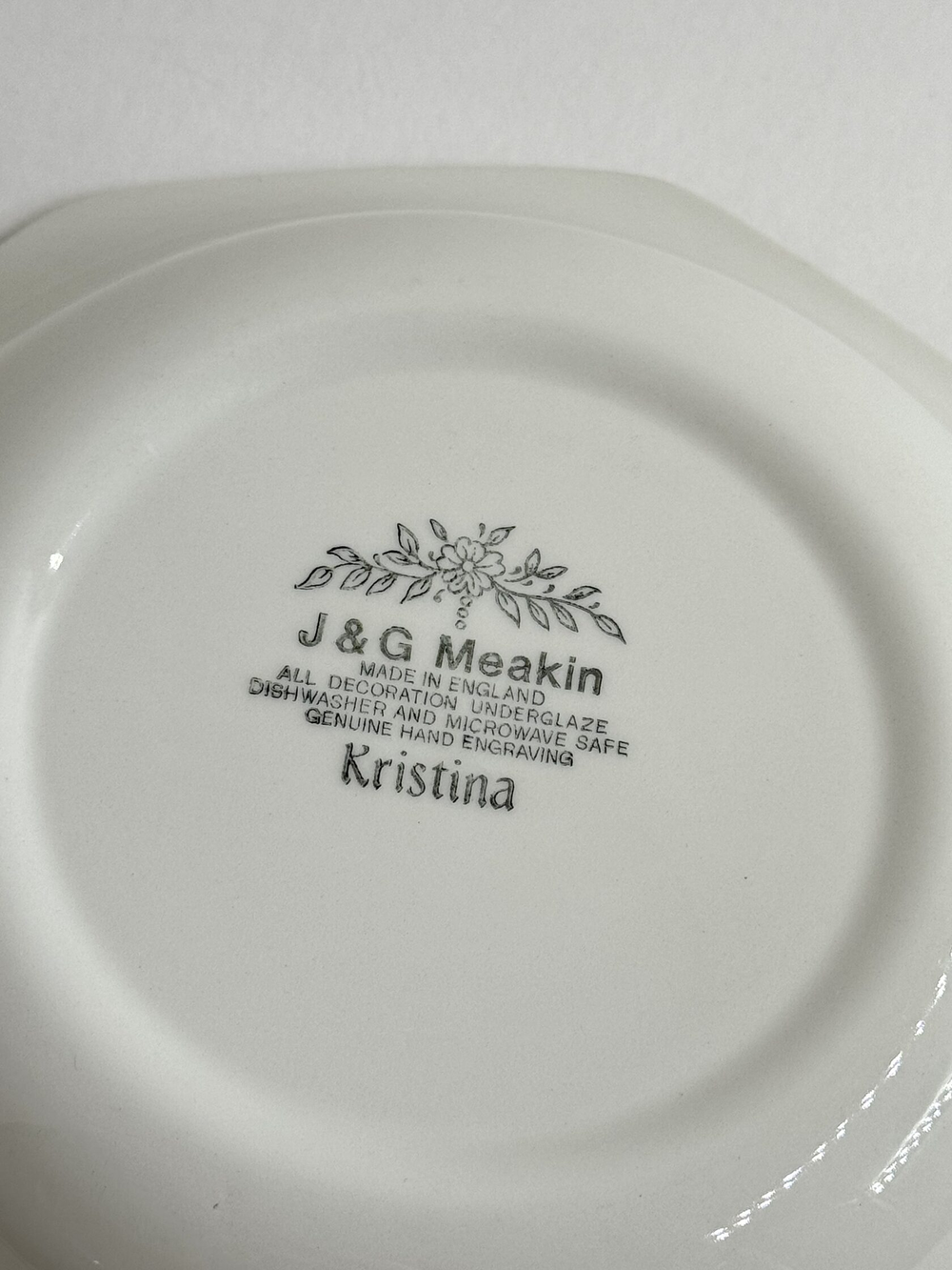 Тарелка глубокая J. & G. Meakin, Kristina