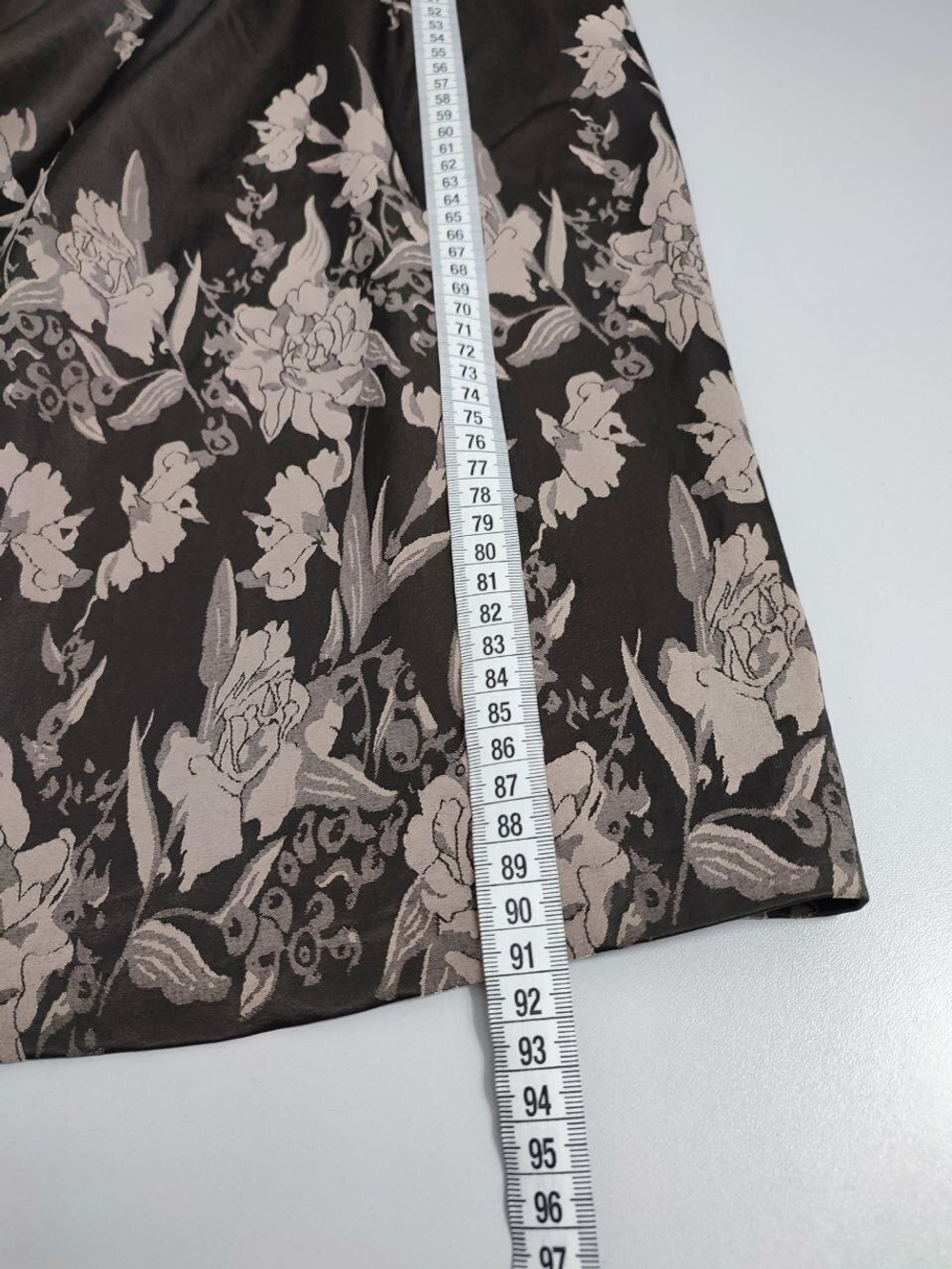 Платье Dzyn Line шоколадного цвета 48 размер