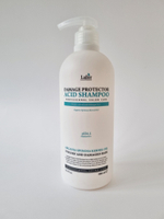 Шампунь для окрашенных и поврежденных волос с аргановым маслом Lador Damaged Protector Acid Shampoo, 900 мл.