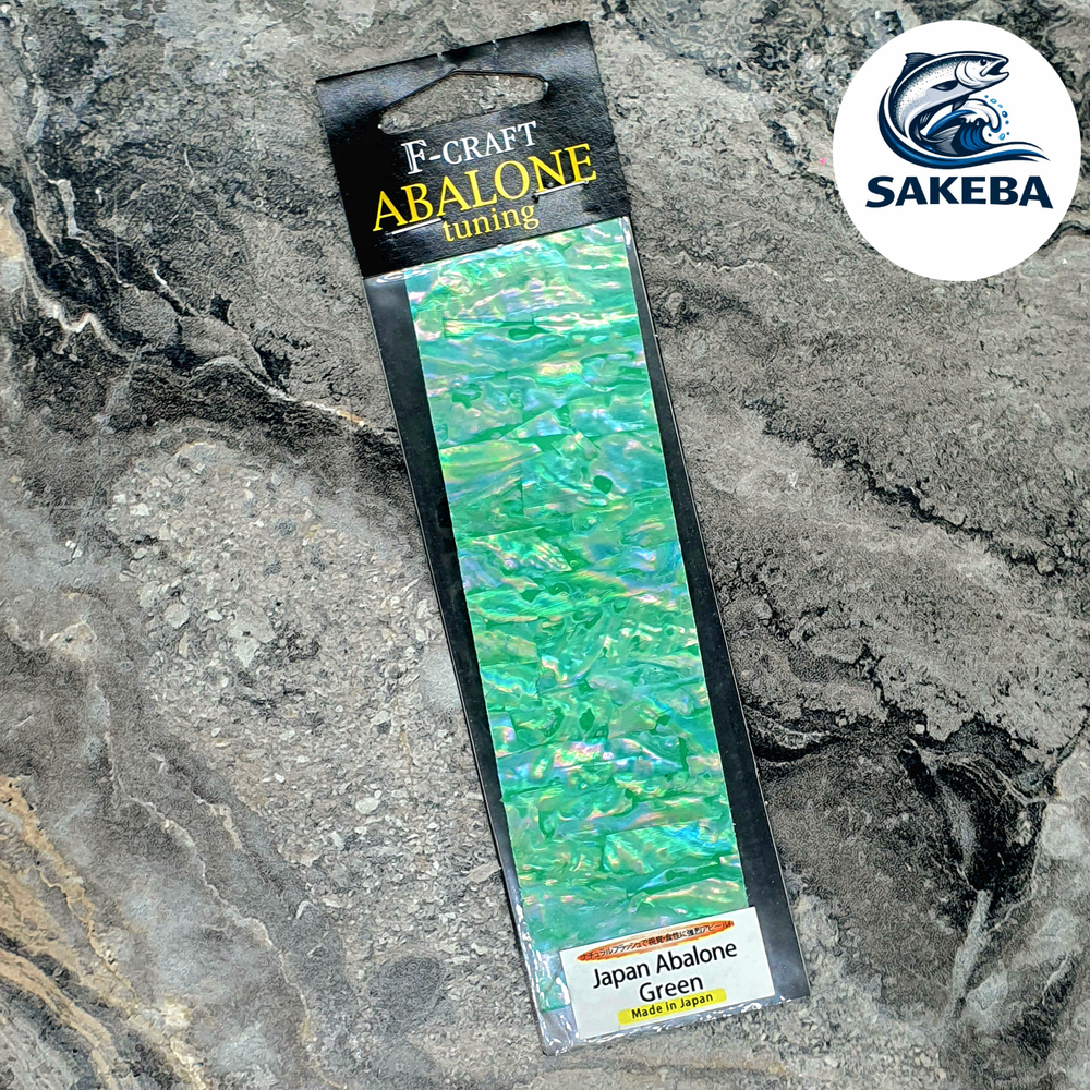 Наклейка перламутровая F-CRAFT ABALONE TUNING S GREEN