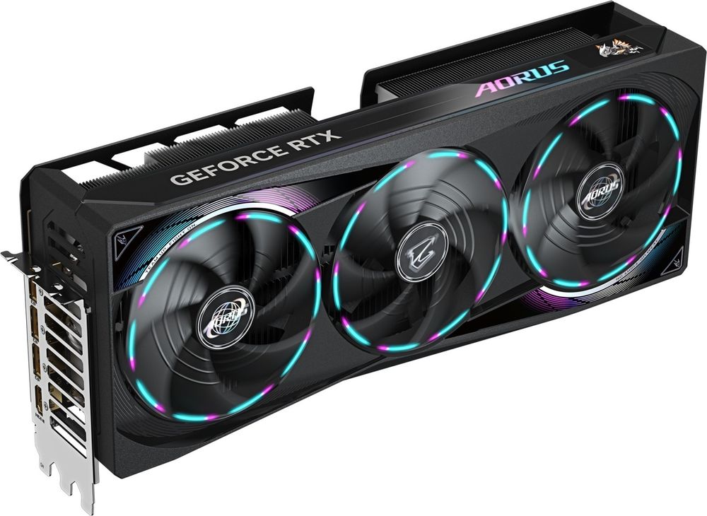Видеокарта GIGABYTE GeForce RTX 5080 AORUS MASTER GV-N5080AORUS M-16GD 16 Гб