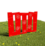 Забор уличный из экопластика 2, секция 1000х740 мм