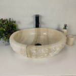 Раковина из оникса Erozy White EO-64268 52*43*15 0213