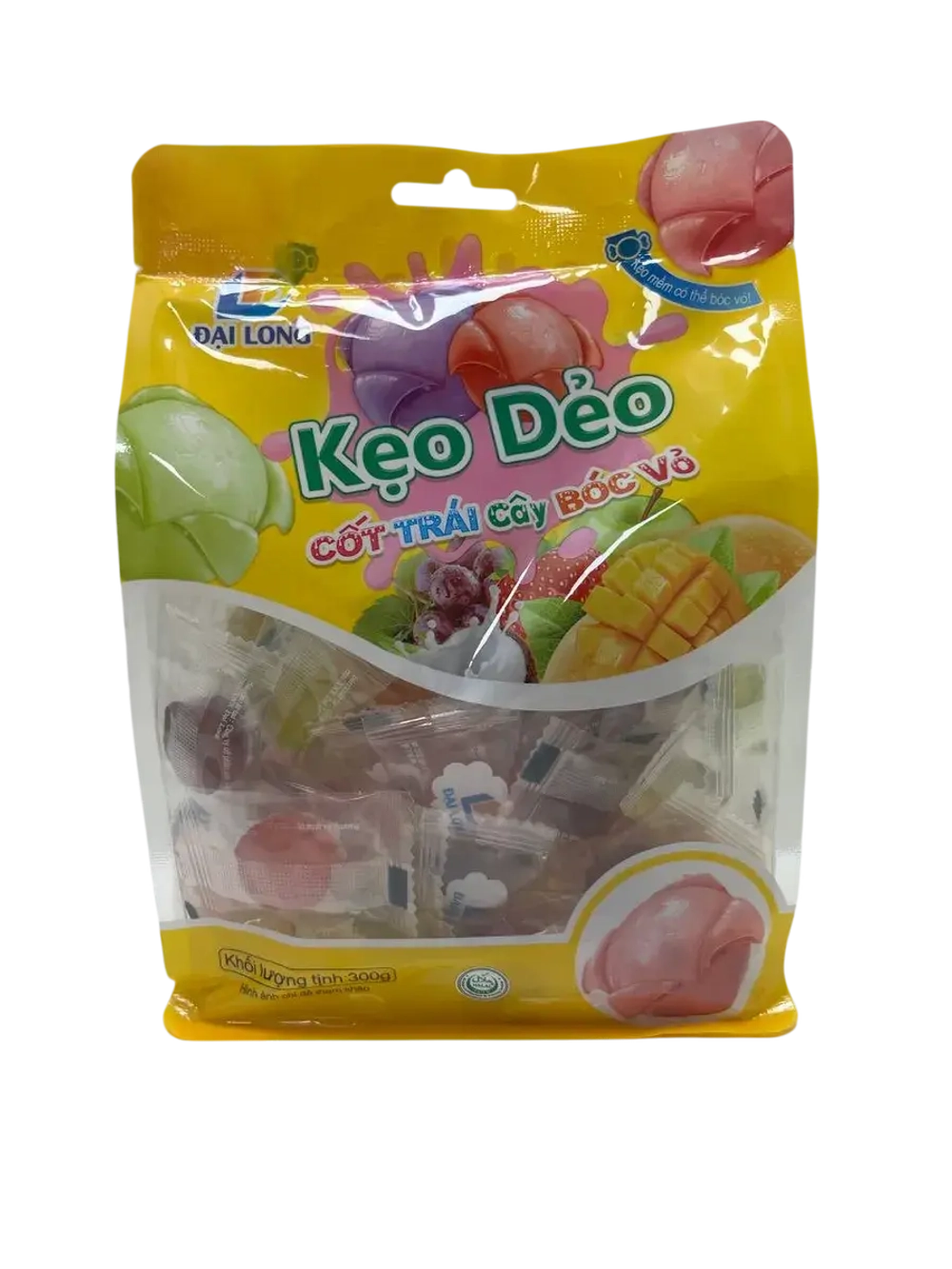 Вьетнамские жевательные конфеты с фруктовым вкусом