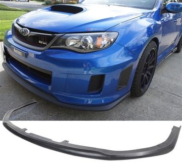 Сплиттер переднего бампера Subaru Impreza WRX STI 2011-2014 CS1 Style (полиуретан)