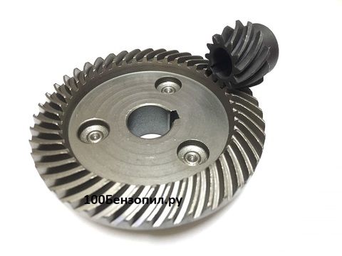 Коническая пара (СС-58) d-15, D-74 / d-10, D-23 под шпонку для УШМ 2300