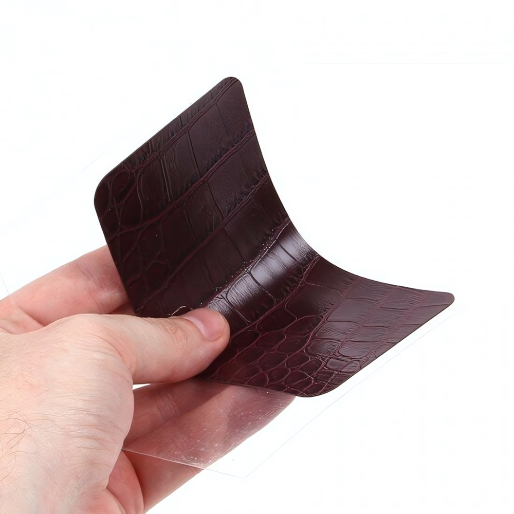 Наклейка из экокожи для iPhone 6/6S, 011062 Красный