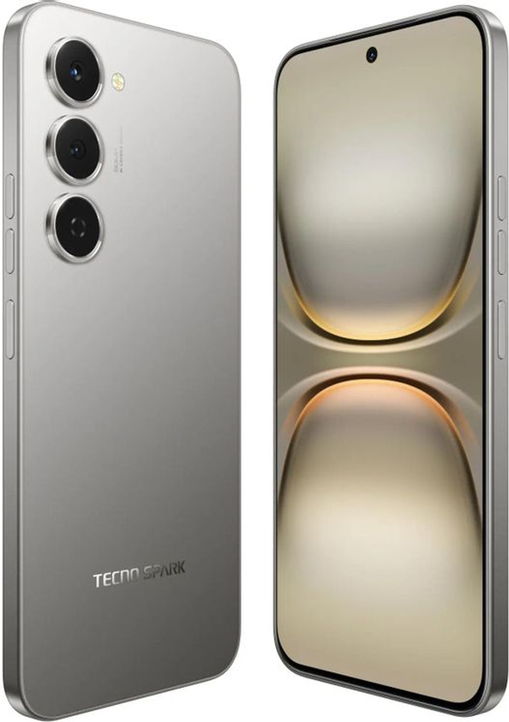 6.78" Смартфон TECNO Spark 40 Pro 8/256Gb,  NFC,  AMOLED,  144Гц,  5200мAч,  титан