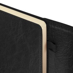 Ежедневник датированный BRAUBERG "Jacket" черный (117399) 2