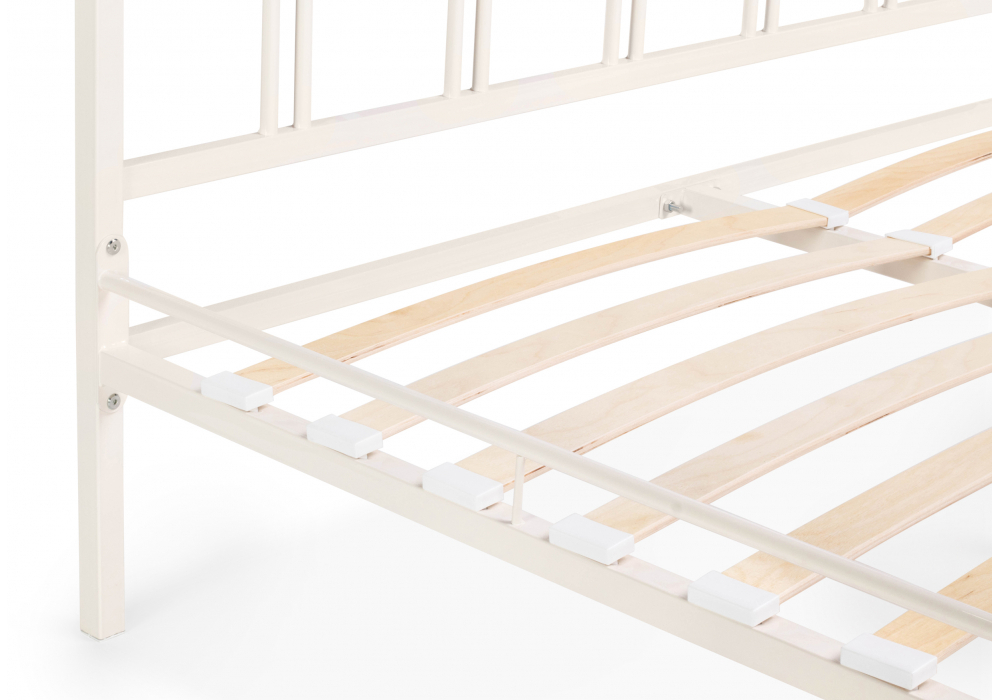 Кровать Woodville Рейк 140х200 белая