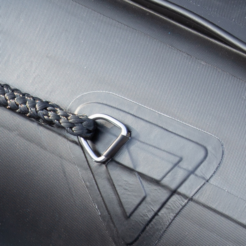 Надувная ПВХ-лодка BADGER Heavy Duty 470 AL, Черный