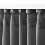 Комплект штор IKEA HAGGVECKMAL, Темно-серый, 145х250 см, 2 шт