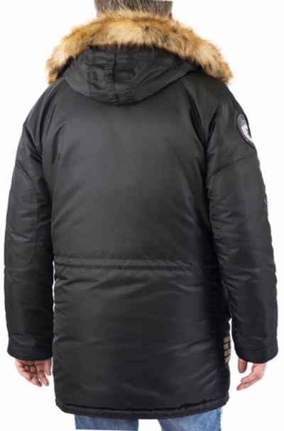Куртка мужская зимняя Apolloget Expedition (черный/желтый - black/cinamon)