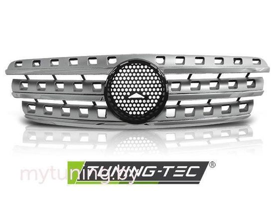 Решетка радиатора AMG CHROME-SILVER для Mercedes ML W163