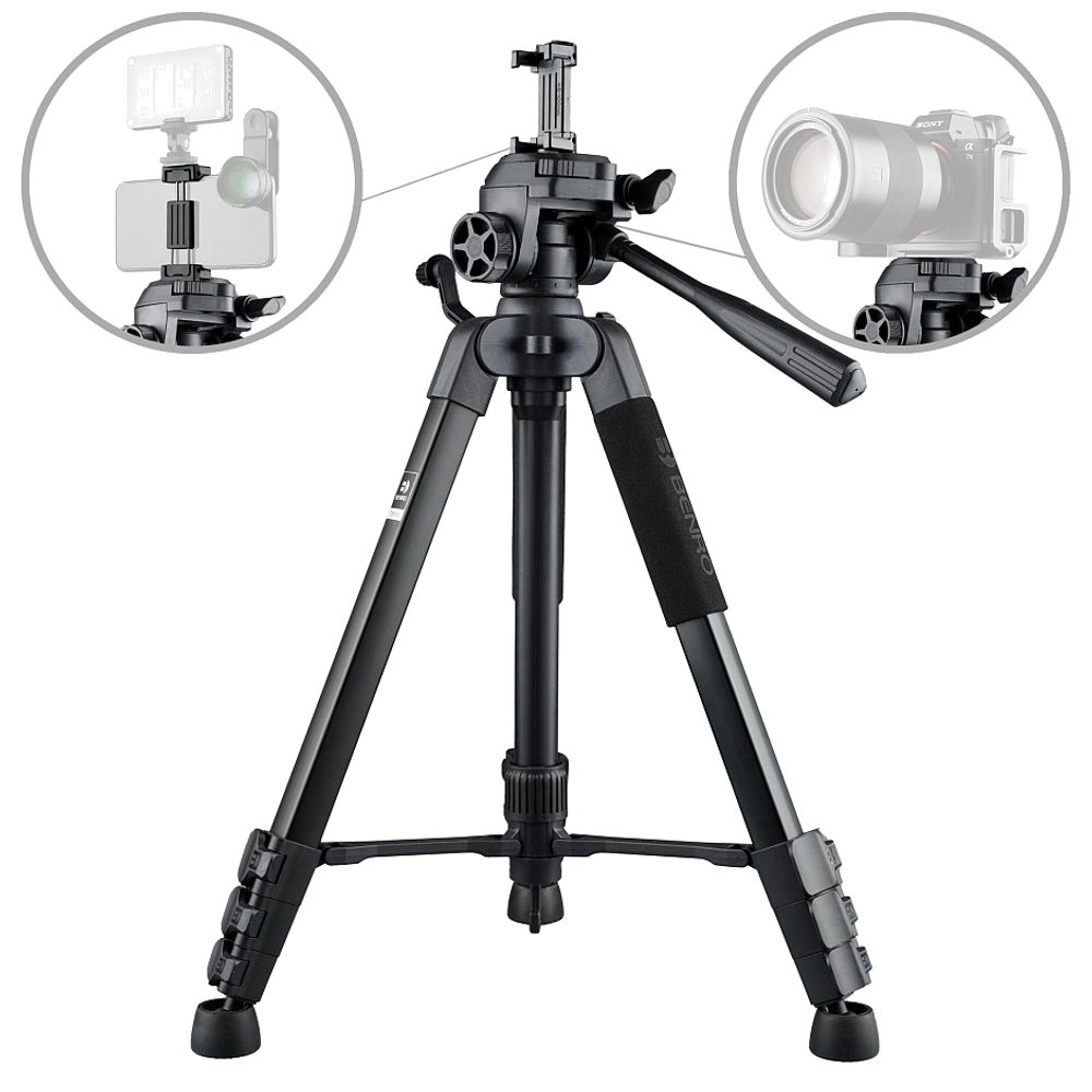 Штатив Benro T899N+MH2N c держателем для смартфона