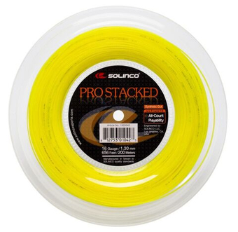 Теннисные струны Solinco Pro Stacked (200 m) - yellow