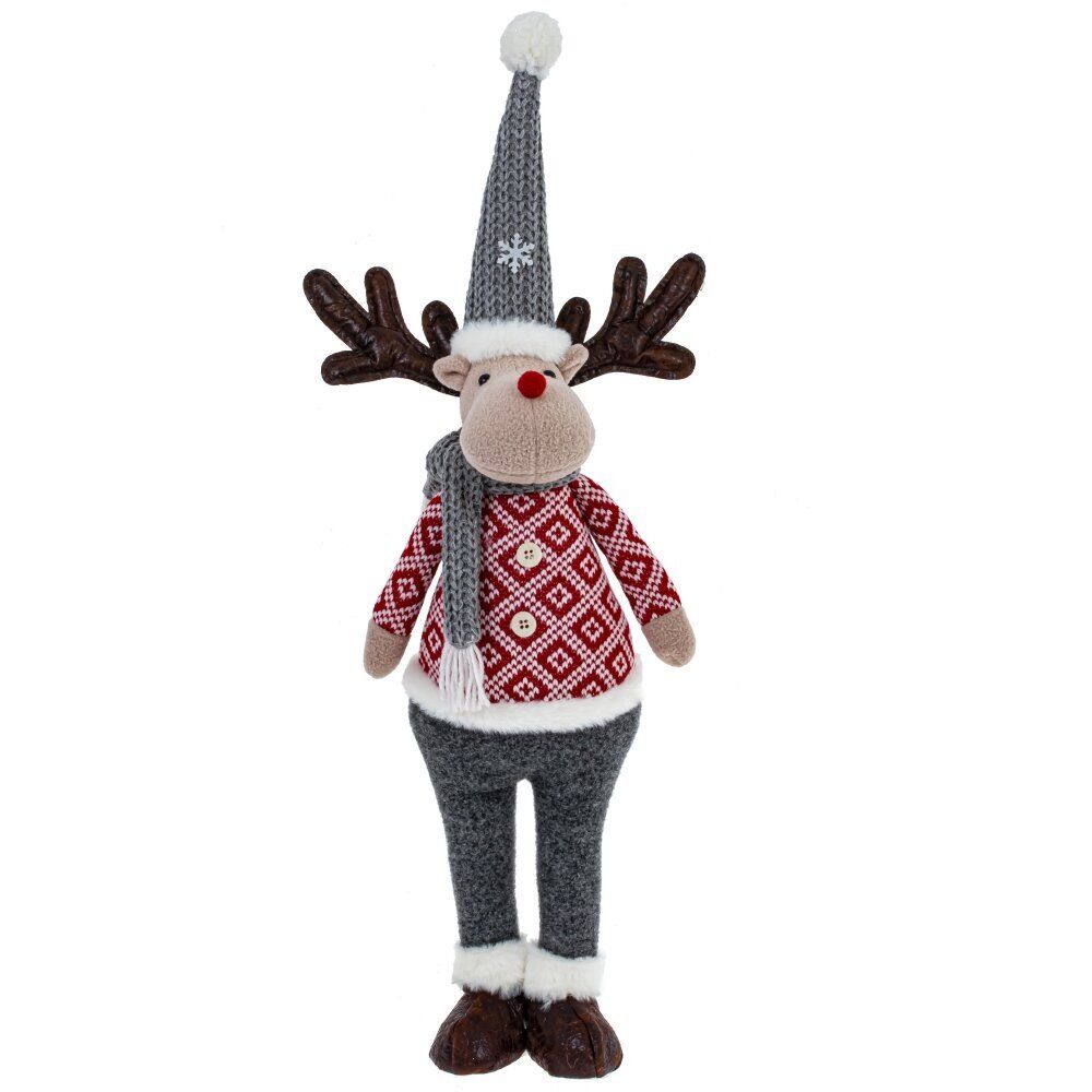 GAEM Игрушка набивная "Олень", L22 W12 H63 см, 2в.