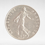 France, ½ Franc 1984 - Signature "O. Roty", VF