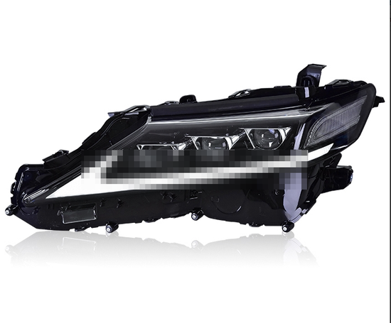 Передние светодиодные фары Тойота Камри V70 2019-2022 V1 type [Комплект Л+П; FULL LED; яркие ходовые огни; динамичный поворотник]