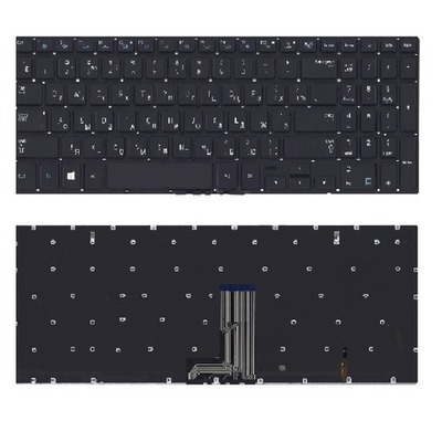 Клавиатура для ноутбука Samsung NP670Z5E-X01 черная с подсветкой