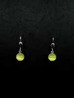 Серьги из кошачьего глаза kgse001-jel10