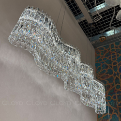 Люстра Cloyd ANTREA-B C1 / шир. 100 см - хром (арт.11629)