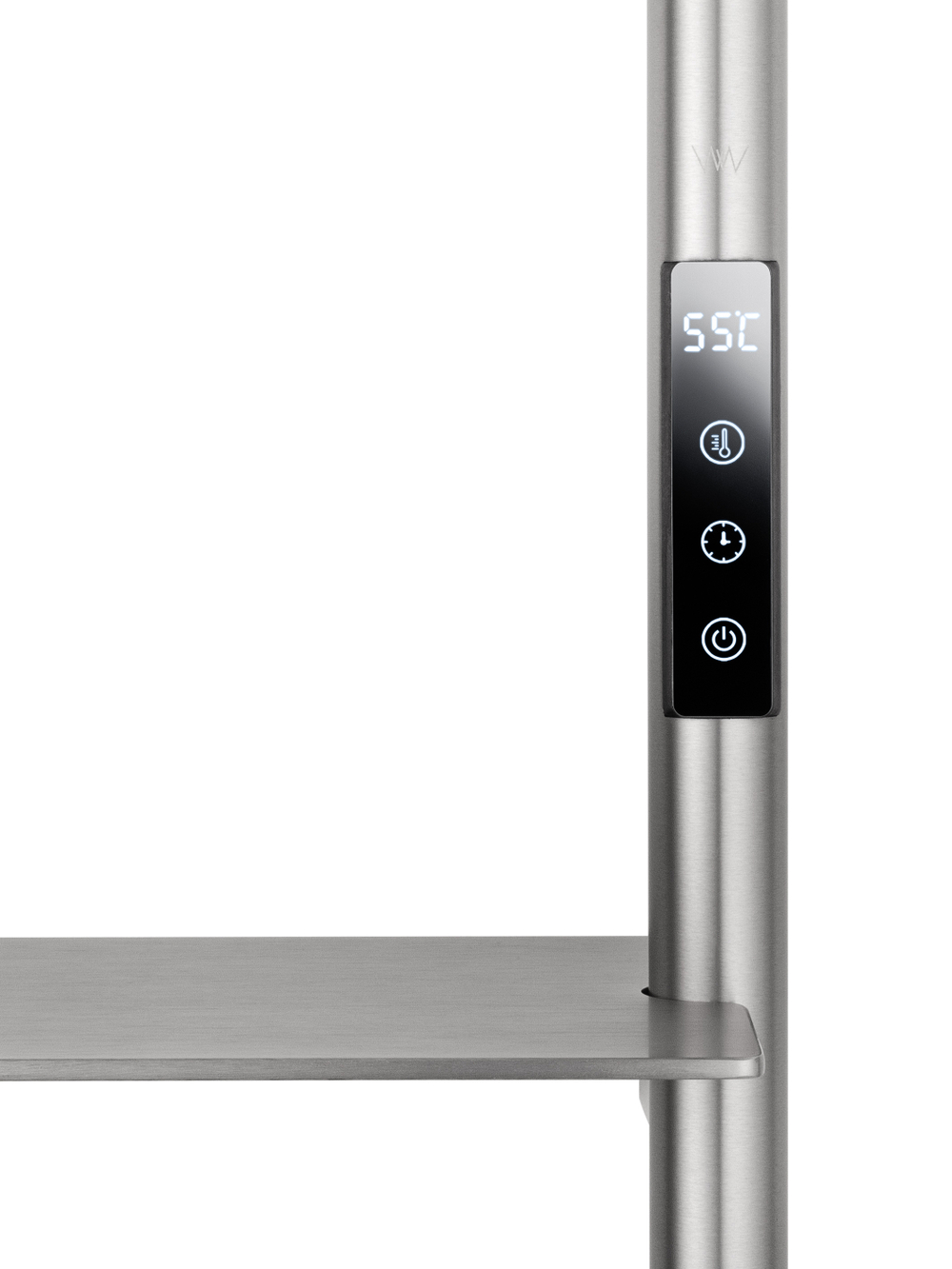 Полотенцесушитель электрический WONZON & WOGHAND DÜSSELDORF, Брашированный никель (WW-A203-BR)