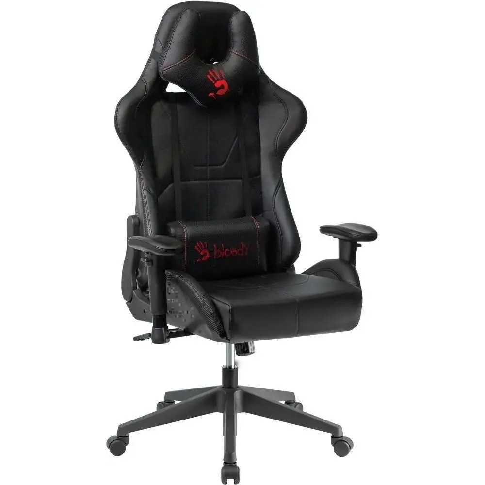 Кресло офисное Кресло игровое A4Tech Bloody GC-500 черный эко.кожа крестов. (1361674)