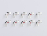 GS6871 Соединитель угловой COB 12/24V для лент 12mm (2 конт.) (10шт)
