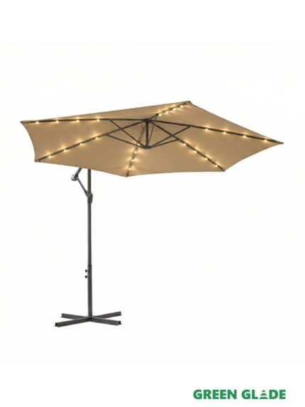 Зонт садовый Green Glade 6013 с LED подсветкой