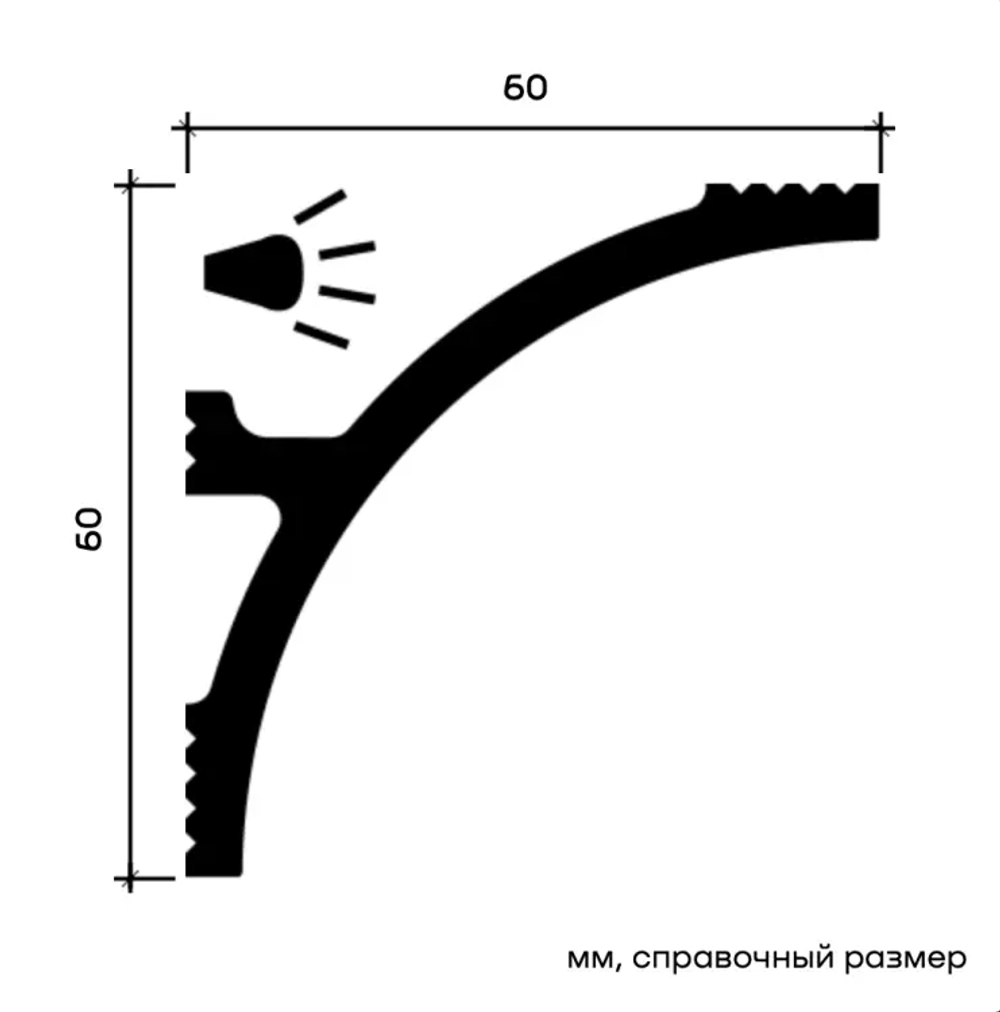 Карниз 6.50.408