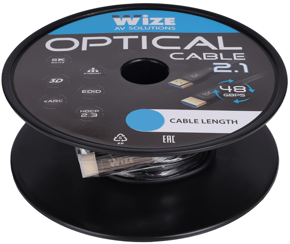 Кабель HDMI Wize AOC-8K-HM-HM-20M