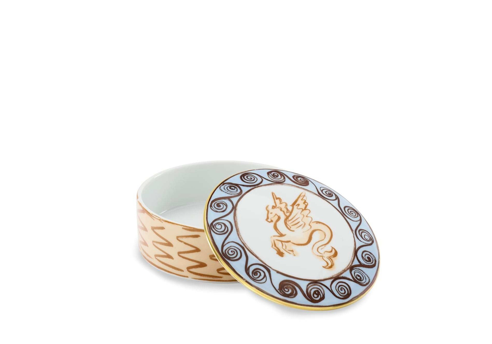 Шкатулка круглая IL Viaggio Di Nettuno Terracotta (13.2 см)