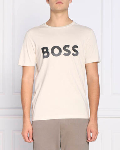Футболка Tee 1 BOSS GREEN - бежевый(50477616)