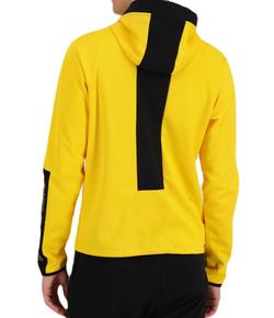 Мужская теннисная кофта Le Coq Sportif TECH Hoody N°1 SS23 - lemon chrome