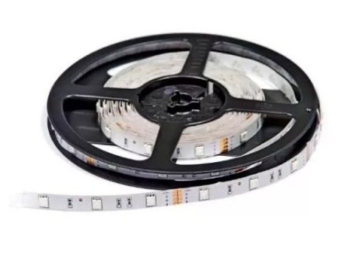 Лента светодиодная разноцветная Ecola LED 5м. 7.2Вт/м 12Вт IP20 10мм 30Led/м RGB