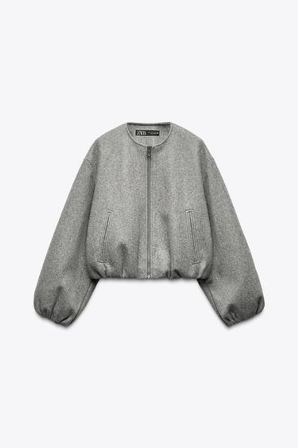 Мягкая бомбер-куртка - ZARA