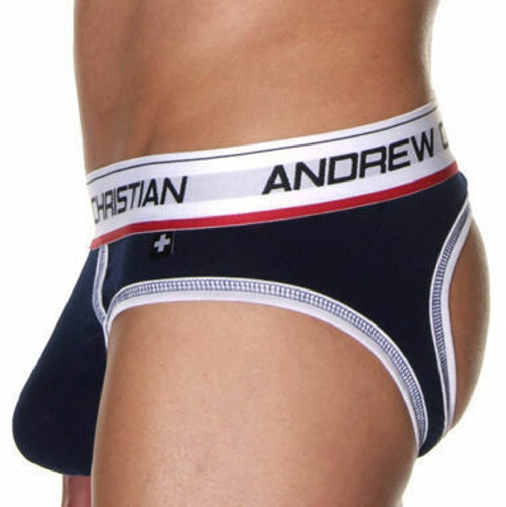 Мужские трусы джоки Andrew Christian Air Flexsoft Show It Jockstrap Black