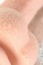 Ротатор на присоске телесный 7 режимов вибрации RealStick 17 см