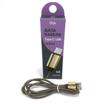Кабель 1m USB/type-c 3A UC05G Ubik gold