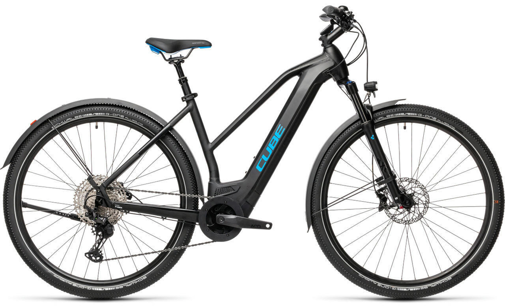 Электровелосипед Cube Cross Hybrid Race 625 Allroad Trapeze (2021)