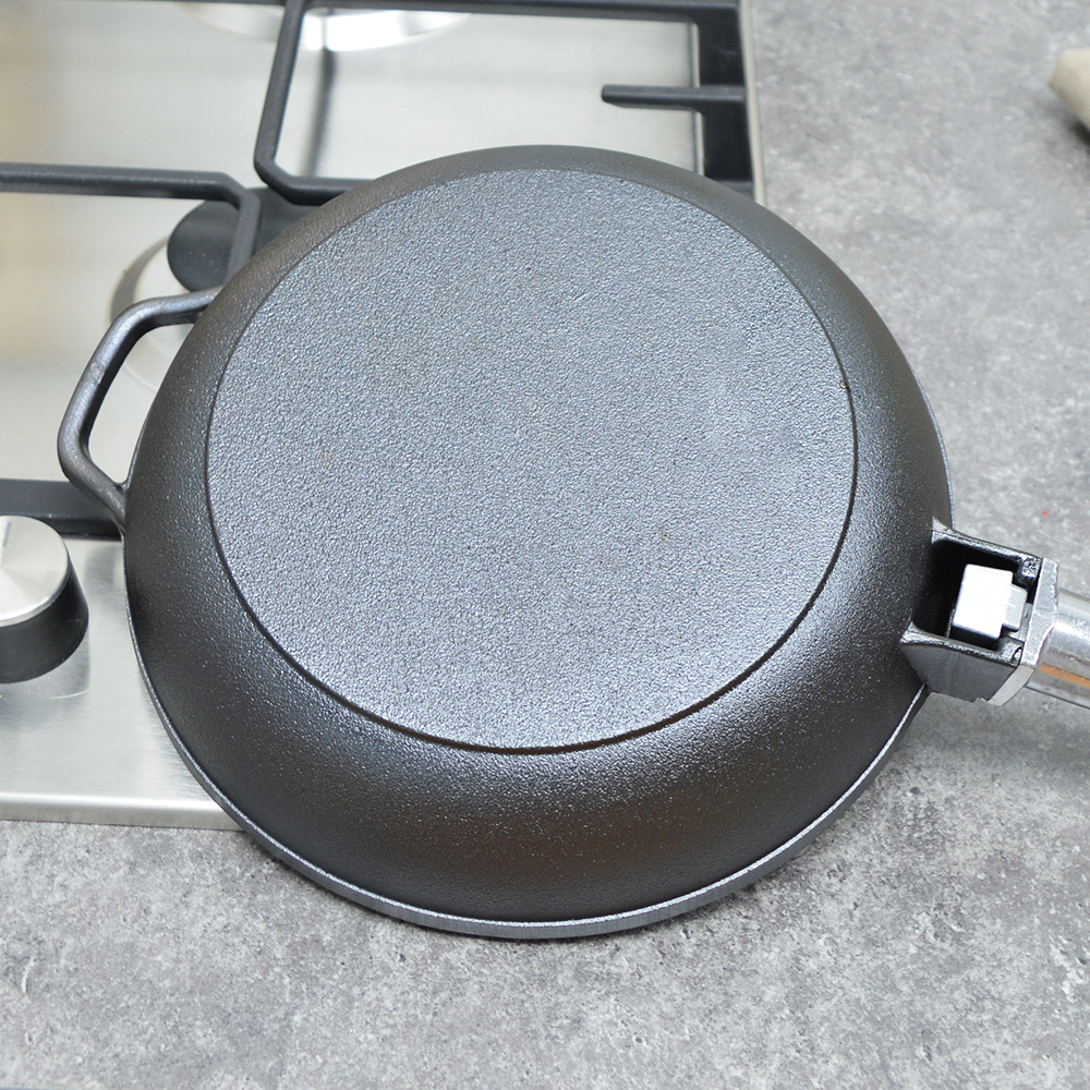 Сковорода 20см чугунная со съемной ручкой, тм Гардарика