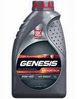 ЛУКОЙЛ GENESIS ARMORTECH 5W-40 синтетическое