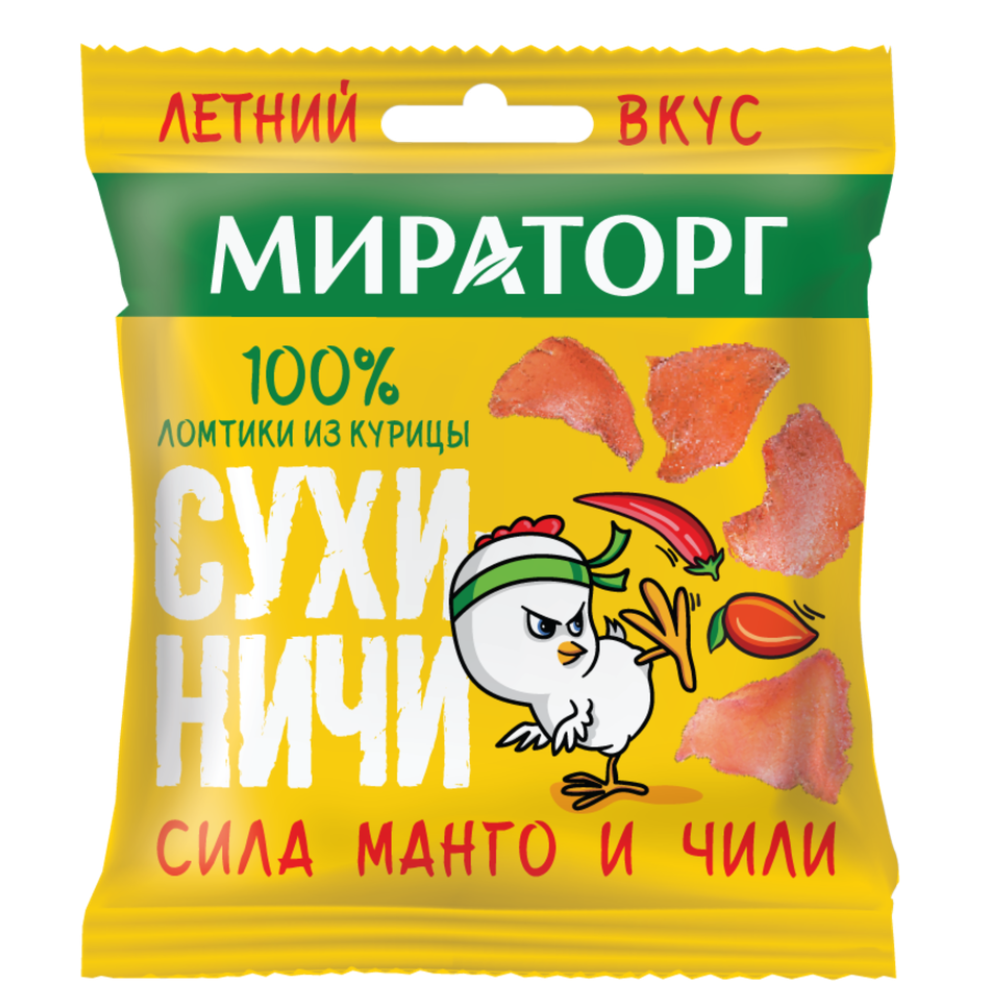 Сухиничи куриные Мираторг манго и чили 40 гр