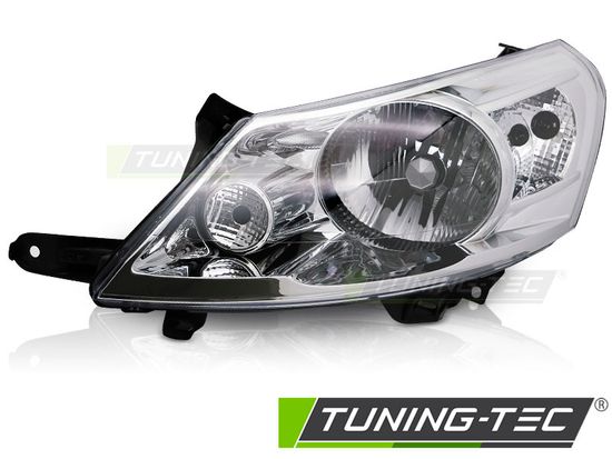 HEADLIGHT CHROME LEFT SIDE TYC fits CITROEN JUMPY PEUGEOT EXPERT FIAT SCUDO 07-16