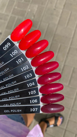 Гель-лак NIK nails RED 04 (бывший 102)  8мл
