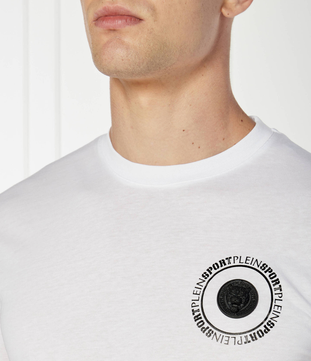 Футболка Carbon Tiger Plein Sport - белый(MTK7542 STE003N)