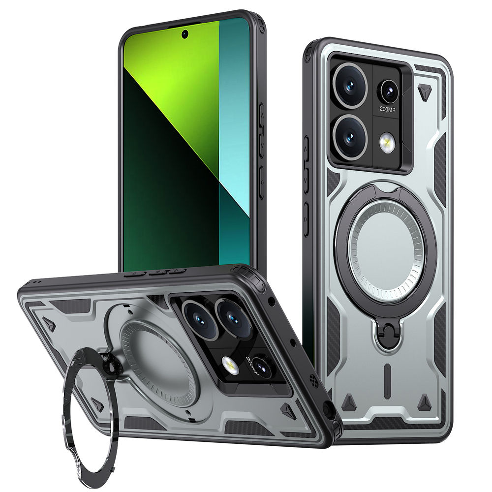 Чехол Magneto Case с кольцом для Poco X6